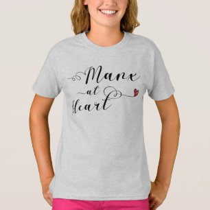 Camiseta Manx In Heart, Ilha de Man