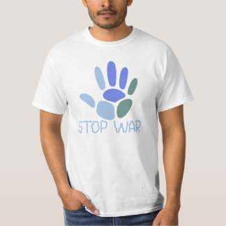 Camiseta Mão Contra a Guerra, Ativista