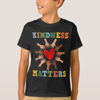 Camiseta Mão da Bondade Anti-Bullying Diversidade Inclusão