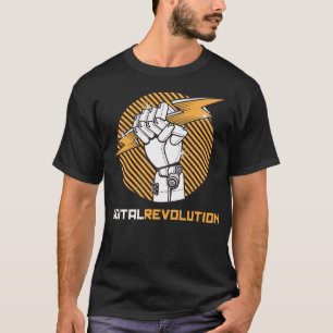 Camiseta Mão da revolução digital