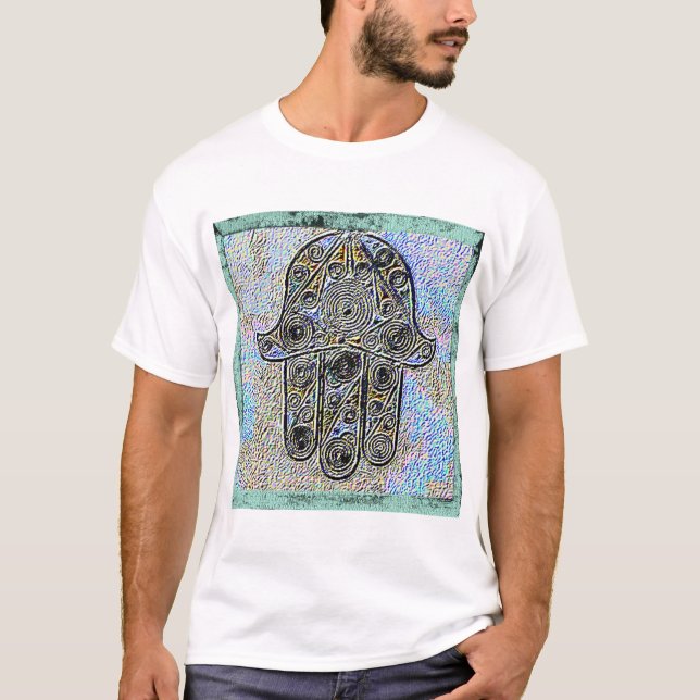 Camiseta Mão de Fatima/Hamsa (Frente)