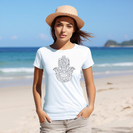 Camiseta Mão de Hamsa