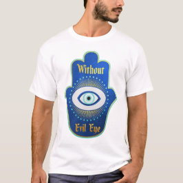 Camiseta Mão de Hamsa  Olho Gordo