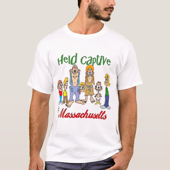Camiseta Mão-de-Obra em Massachusetts (Frente)