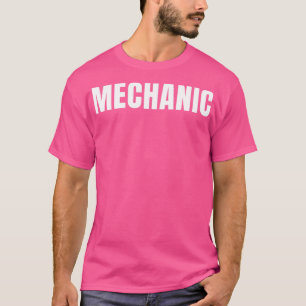 Camiseta Mão de Obra Engraçada Mecânica Profissão de Aniver