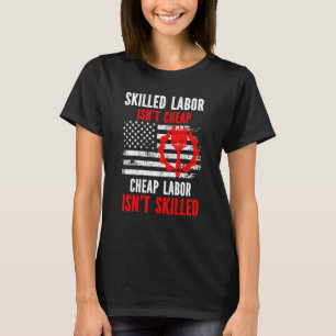 Camiseta Mão de obra morta não é barata