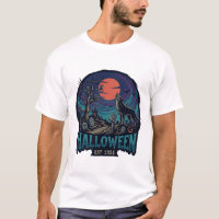 Mão de Zumbi da Lua Vermelha do Lobo Uivando no Ha