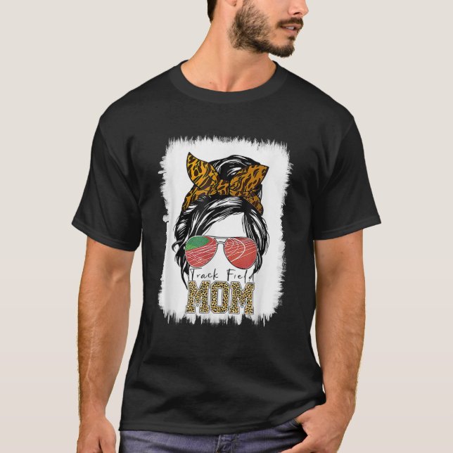 Camiseta Mão do Campo de Trilha Mensageira Mãe Executando O (Frente)