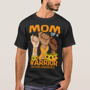 Camiseta Mão Mãe De Um Guerreiro Rsd Crps Conscientizando G