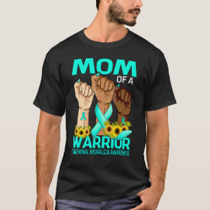 Camiseta Mão Mãe De Um Guerreiro Trigeminal Neuralgia Aware