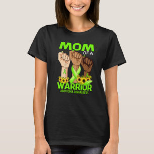 Camiseta Mão Mãe De Um Linfoma Guerreiro Sensibilização Gir