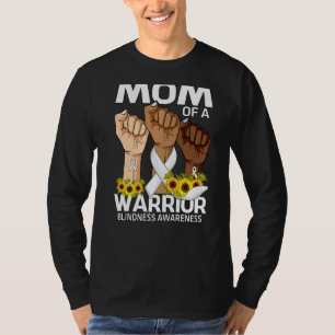 Camiseta Mão Mãe De Uma Consciência De Cegueira Guerreira