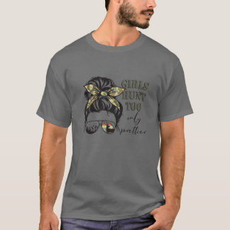 Camiseta Mão Mensageira Caçando Garotas Engraçadas Caça Tam