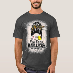 Camiseta Mão Mensageira Mãe De Ambos Beisebol Softball Ocup