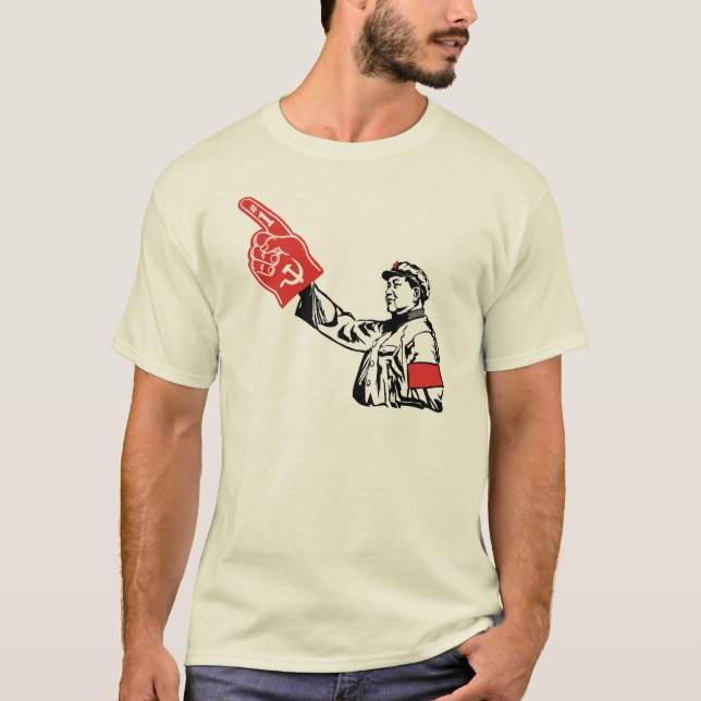 Camiseta Mao - o comunismo é #1 (Frente)