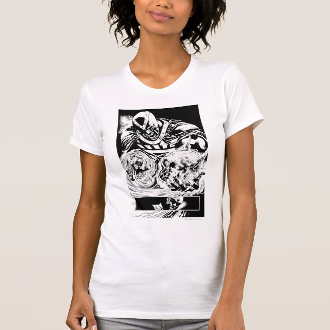 Camiseta Mão Preta com Painel de Caveira 2 (Frente)