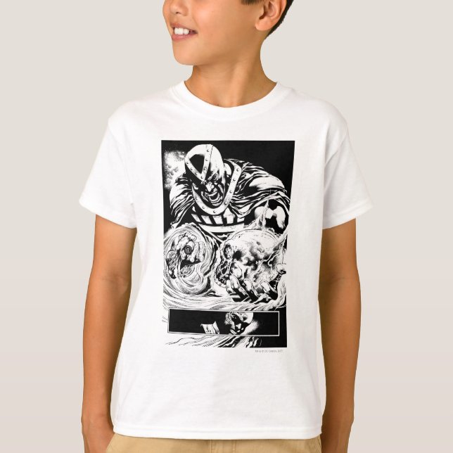 Camiseta Mão Preta com Painel de Caveira 2 (Frente)