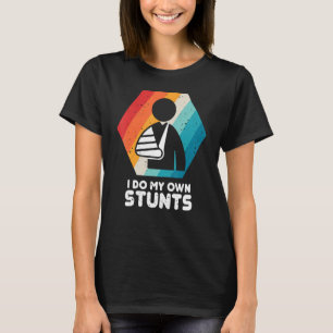 Camiseta Mão Quebrada Eu Faço Minhas Próprias Pedras Ficam