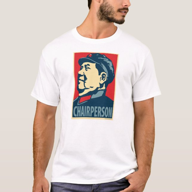 Camiseta Mao Zedong - presidente: T-shirt de OHP (Frente)