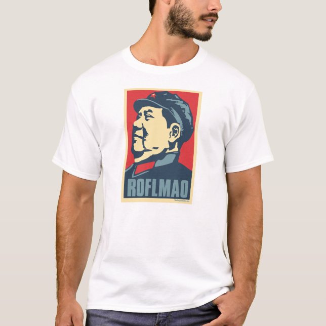 Camiseta Mao Zedong - ROFLMAO: T-shirt de OHP (Frente)