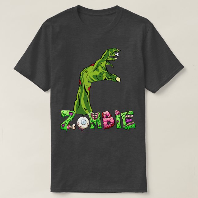 Camiseta Mão Zombie 5 (Frente do Design)