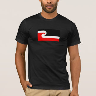 Camiseta Maori Flag Nova Zelândia Flag T-Shirt