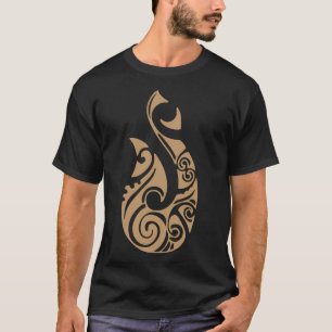 Camiseta Maori Hei Matau Fishhook Tattoo Idea