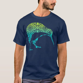 Camiseta Maori Kiwi Tribal Aboriginal - Pássaro da Nova Zel