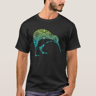 Camiseta Maori Kiwi Tribal Aboriginal - Pássaro da Nova Zel