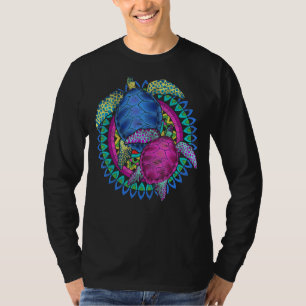 Camiseta Maori Ocean Animal Polynésia Tribal Mandala Hawai