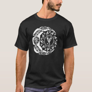 Camiseta Maori Polynésia Tatota Escorpion Escorpion Zodiac 