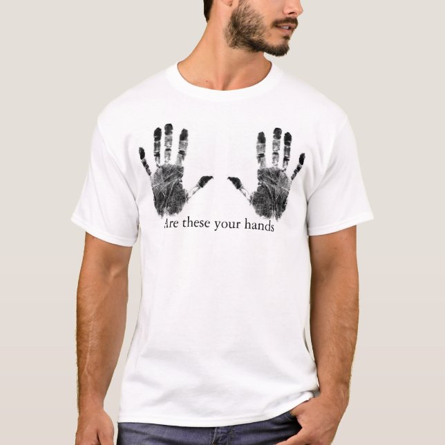 Camiseta mãos (Frente)