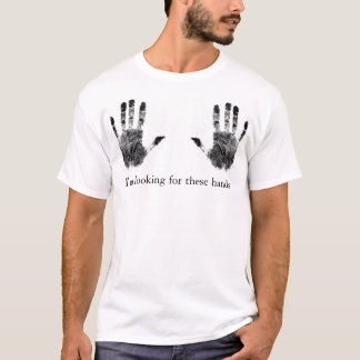 Camiseta mãos