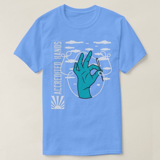 Camiseta Mãos Acreditadas (Frente do Design)