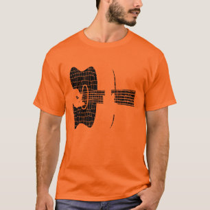 Camiseta Mãos da guitarra de Acustic