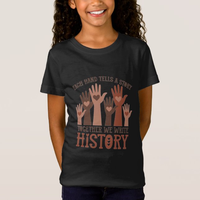 Camiseta Mãos da História (Frente)