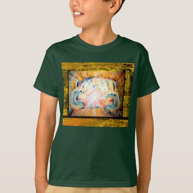 Camiseta Mãos de cicatrização (Frente)