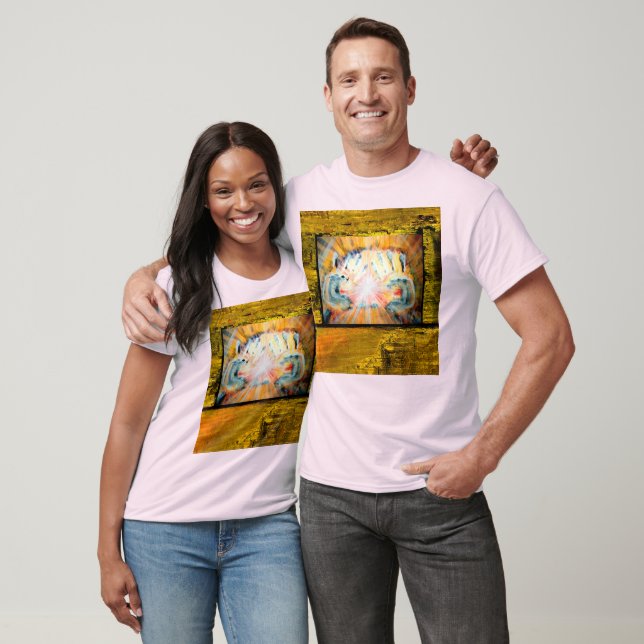 Camiseta Mãos de cicatrização (Unissex)