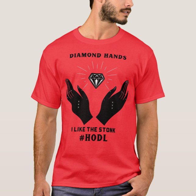 Camiseta Mãos de Diamante 1 (Frente)