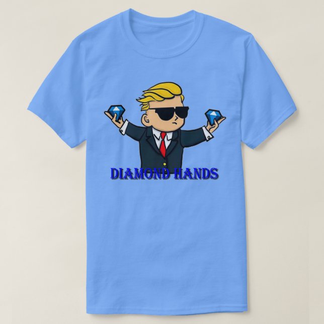 Camiseta Mãos de Diamante 5 (Frente do Design)