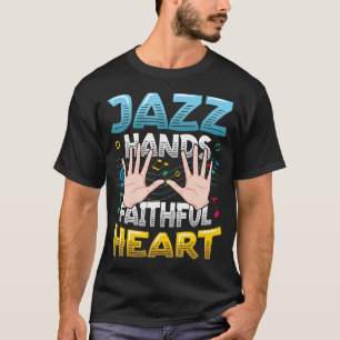 Camiseta Mãos de Jazz Coração Fiel Jazz