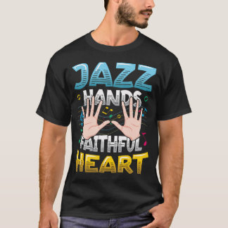 Camiseta Mãos de Jazz Coração Fiel Jazz