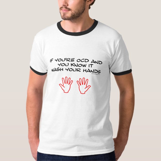 Camiseta Mãos de OCD (Frente)