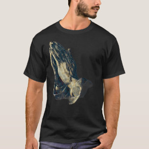 Camiseta Mãos de Oração Amém Jesus 3