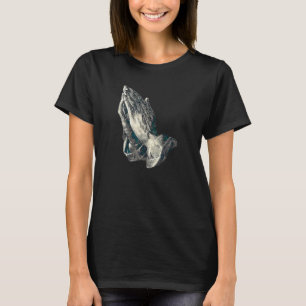 Camiseta Mãos de Oração Amém Jesus 4