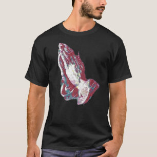 Camiseta Mãos de Oração Amém Jesus Premium_2