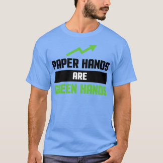 Camiseta Mãos de Papel são Mãos Verdes