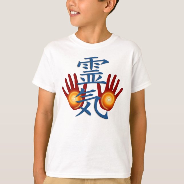 Camiseta Mãos de Reiki (Frente)