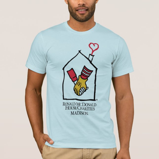 Camiseta Mãos de Ronald McDonald (Frente)