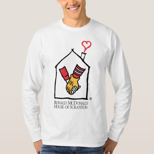Camiseta Mãos de Ronald McDonald (Frente)